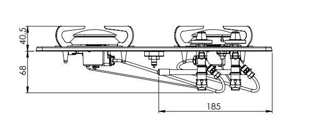 Газовая плита Can PC 1322