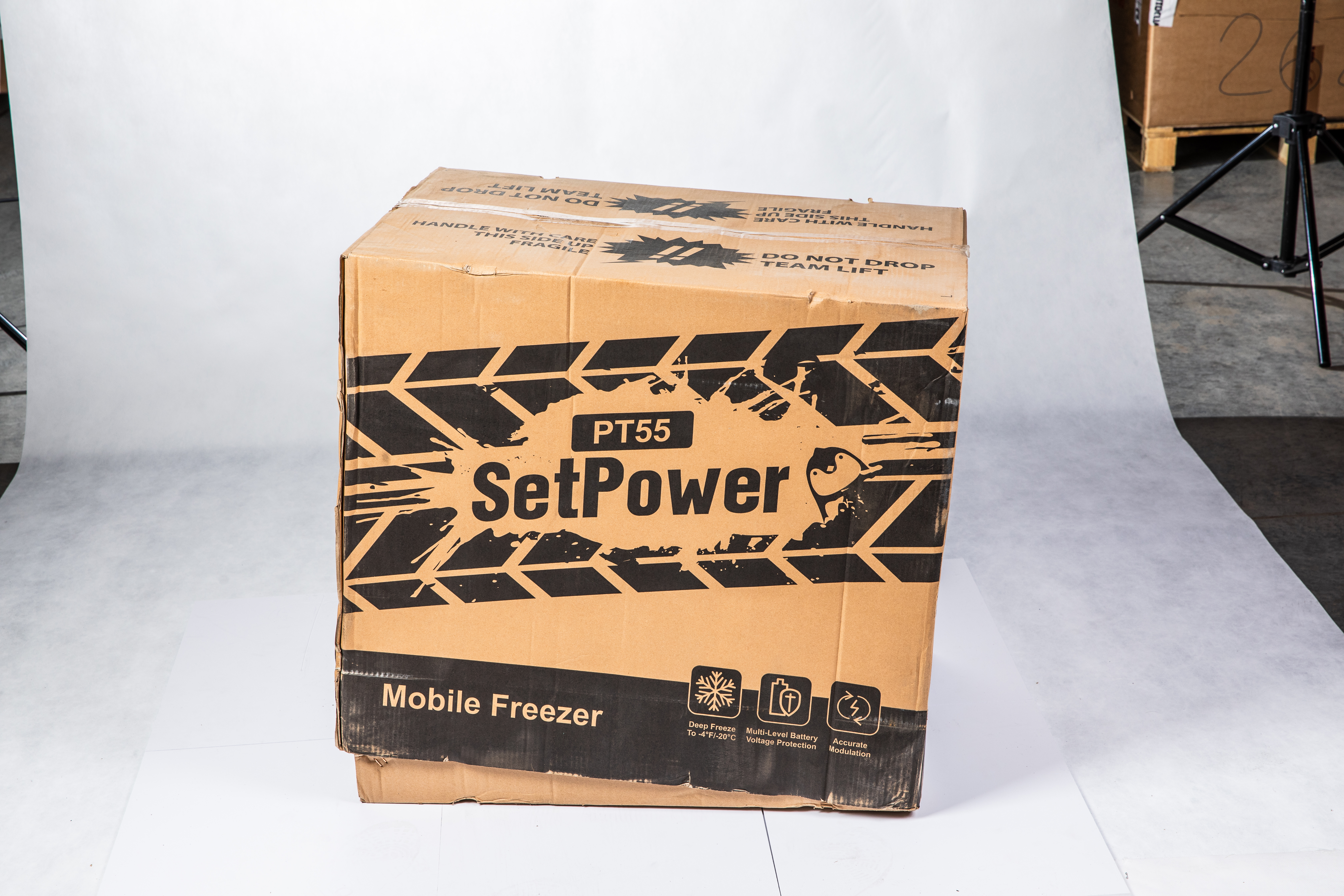 SetPower PT55 Холодильник двухкамерный 12/24В
