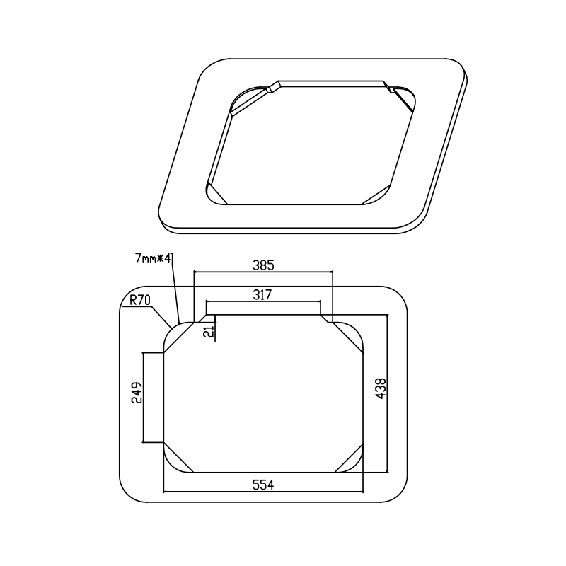Варочная панель газовая HBG 3440