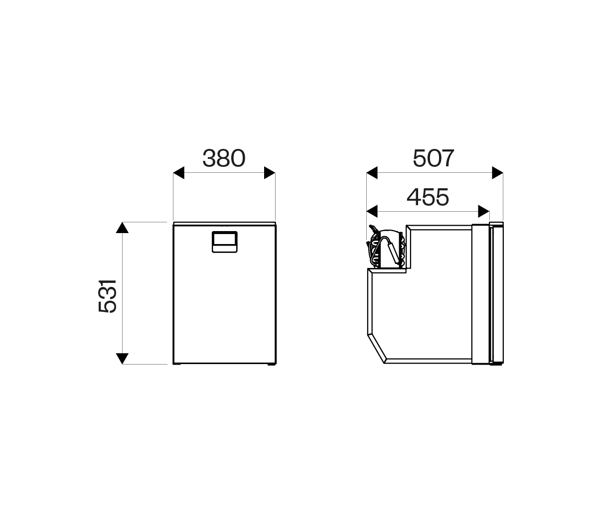 Холодильник Indel B Elite 49 OFF
