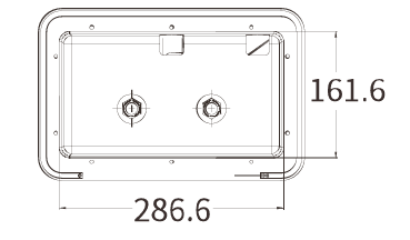 Внешний люк с душем Camper-Marine GR-WY003