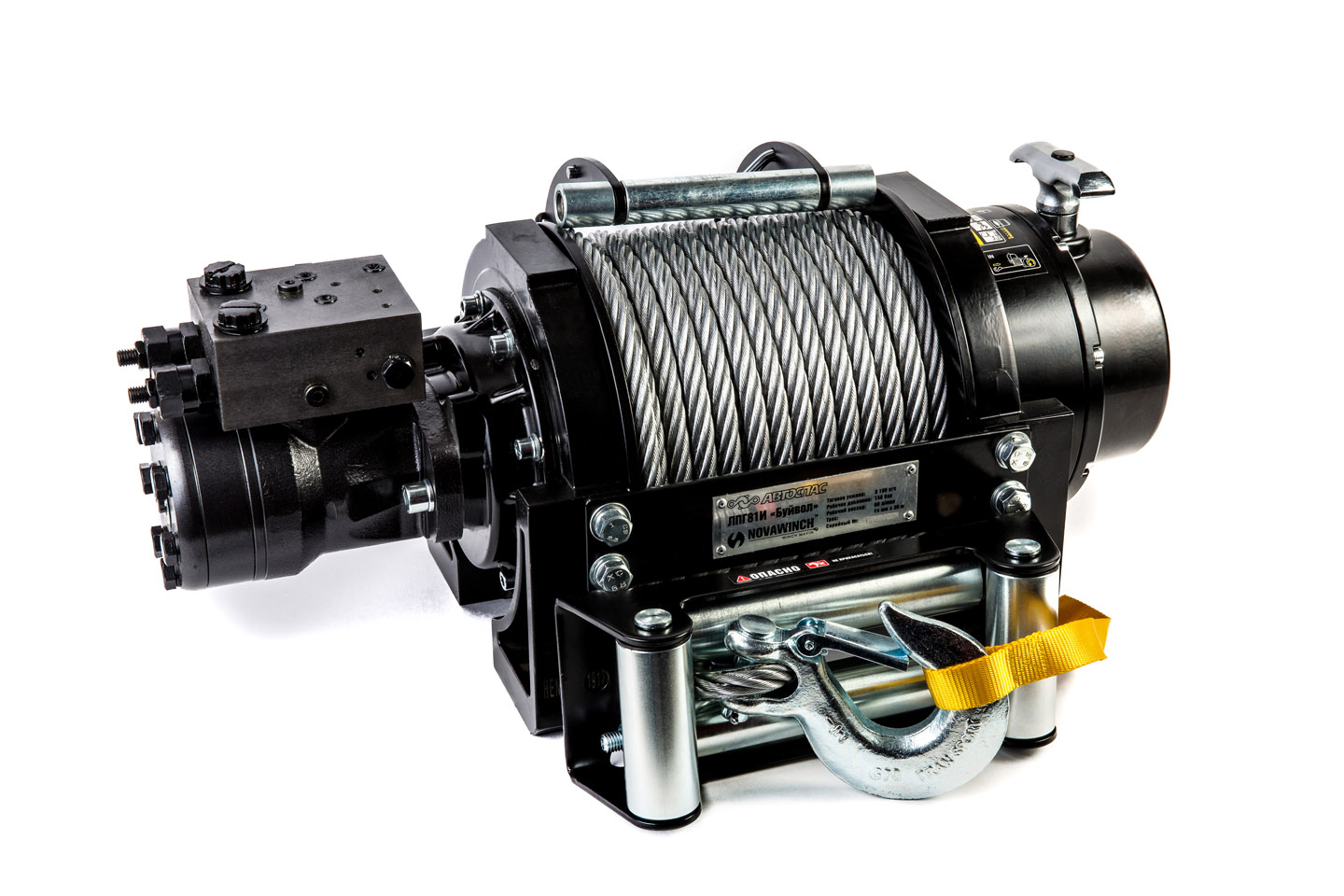 ЛПГ81И Буйвол, лебёдка гидравлическая