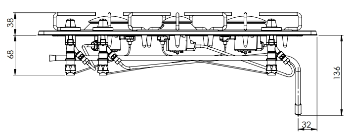 Газовая плита Can PC 1323