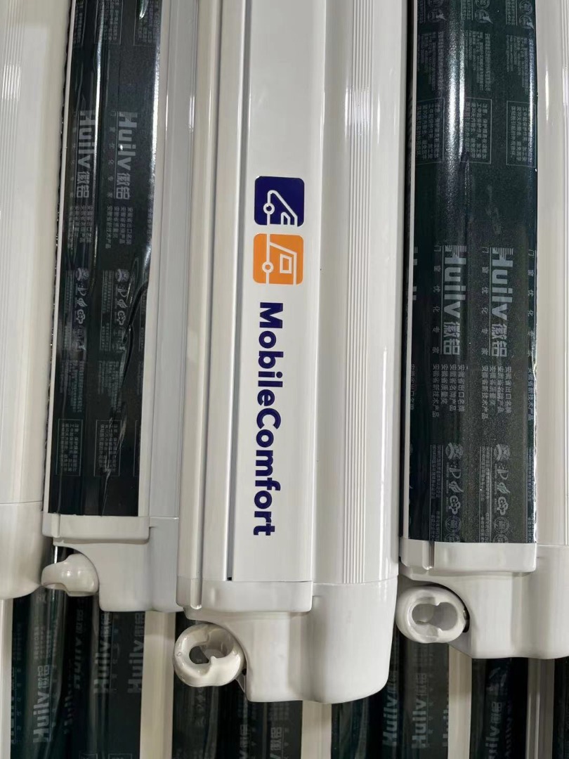 MobileComfort M400BD Маркиза настенная механическая, корпус чёрный, полотно тёмно-серое