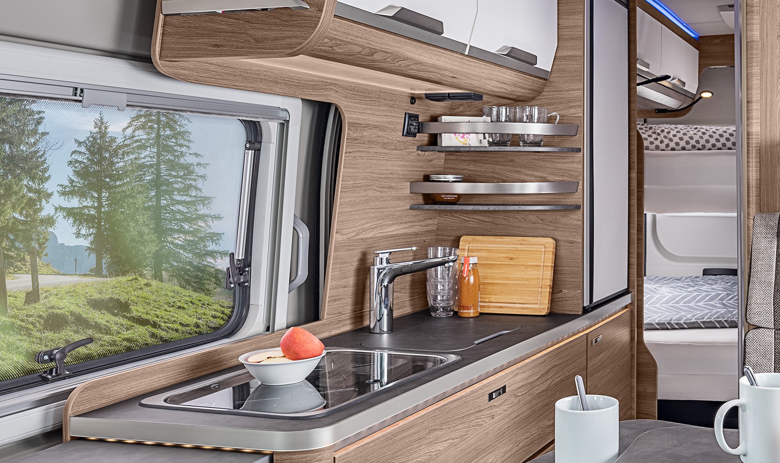 Оборудование для кухни автодома, кемпера и яхт