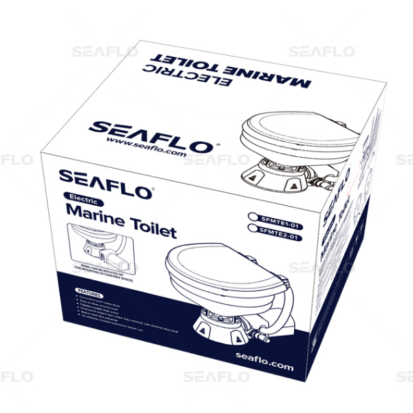 Туалет Seaflo компакт, 12В, мацераторный