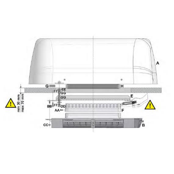 Autoclima RTEH 27, кондиционер накрышный