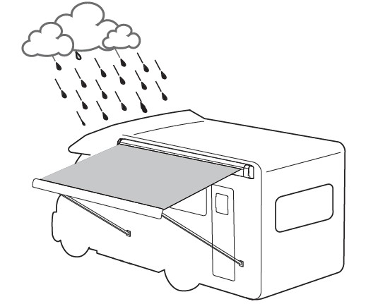 MobileComfort ME350WG Маркиза настенная электрическая, корпус белый, полотно светло-серое