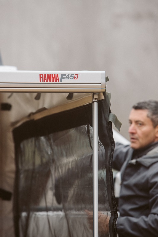 Fiamma F45 S 4.5м., белая Маркиза настенная