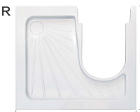 Душевой поддон для автодома 3J-W5000-C 1100*800*55.5R