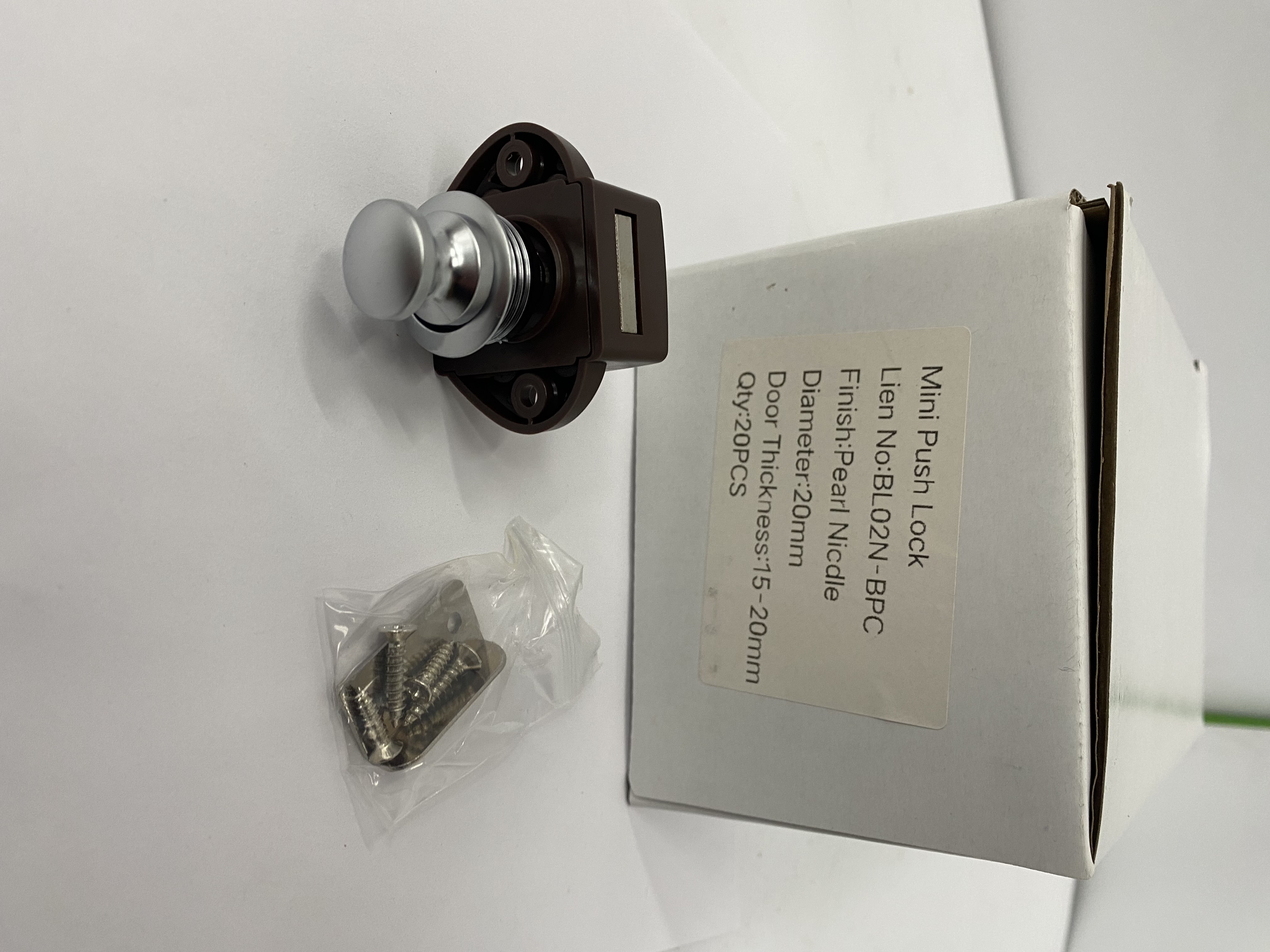 Защёлка мебельная - Furniture Lock Series BL02N-BPC