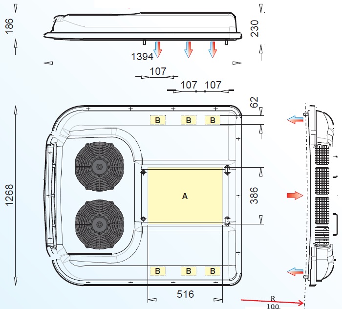 RT 160, 24В, Autoclima, кондиционер-моноблок