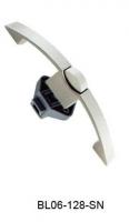 Мебельная ручка с кнопкой Furniture Lock Series BL06-128-SN
