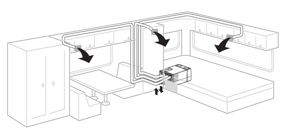 Dometic FreshWell 3000 Напольный кондиционер для автодома и кемпера