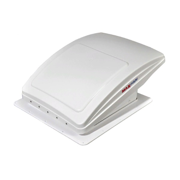 Люк с вентилятором MaxxFan Deluxe (400Х400 мм), белый