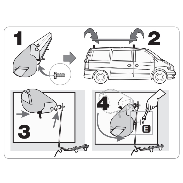 Fiamma F35 Pro Titanium, 3м Маркиза