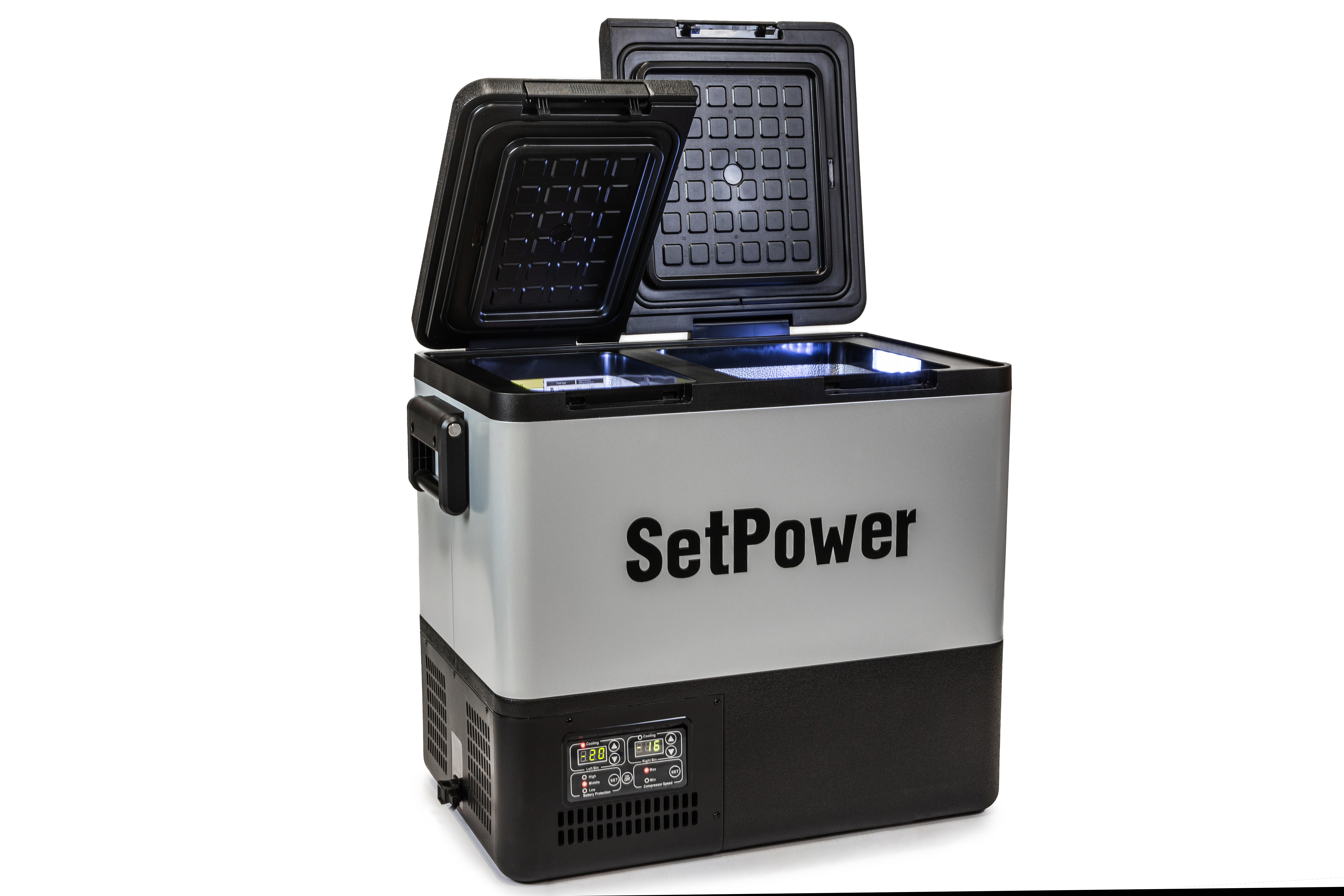 SetPower PT55 Холодильник двухкамерный 12/24В
