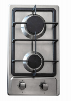 Camper-Marine  GR-1002 Плита встраиваемая газовая  двухконфорочная из нержавеющей стали с пьезоподжигом.