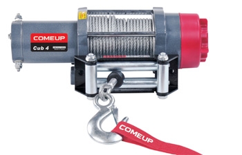Come Up Cub 4 (1814 кг, трос стальной), лебёдка электрическая