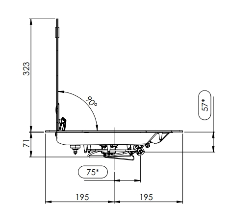 Варочная панель газовая Can FC 1348, встраиваемая