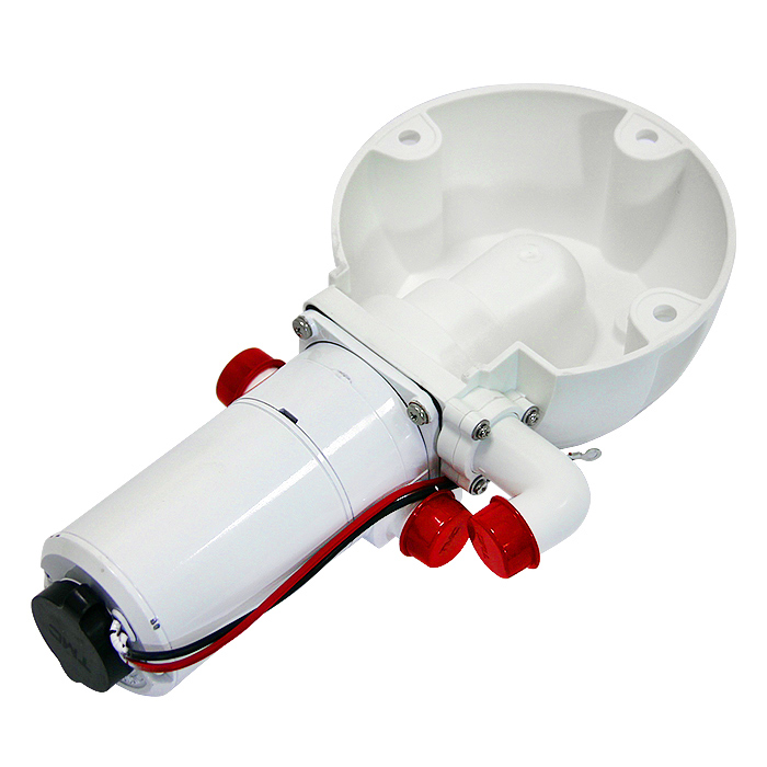 Насос мацераторный TMC, 12В со станиной