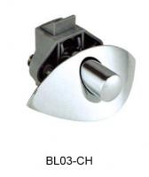 Мебельная ручка с кнопкой Furniture Lock Series BL03-CH