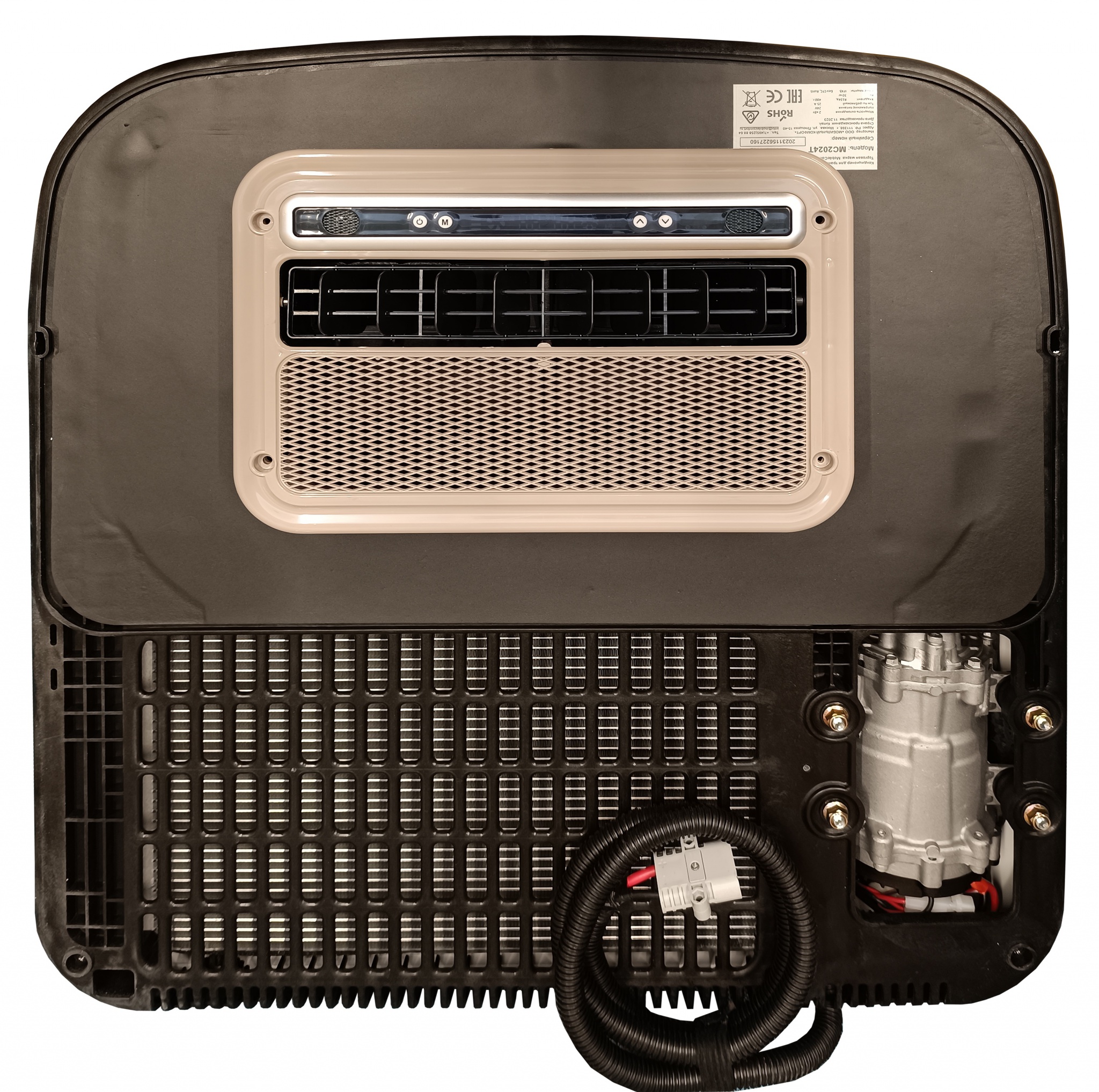 Кондиционер MobileComfort MC2012T, накрышный электрический моноблок 2кВт, 12V, с комплектом крепежа