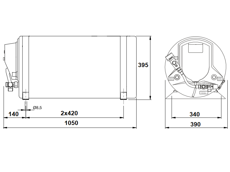 Бойлер Isotemp Basic 75