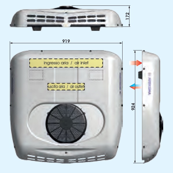 RT 70, 12В, Autoclima, кондиционер-моноблок
