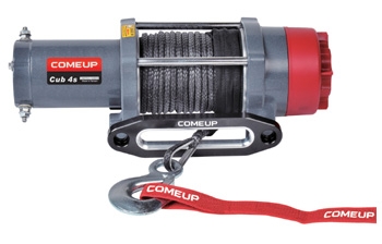 Come Up Cub 4S (1814 кг, трос синтетический), лебёдка электрическая
