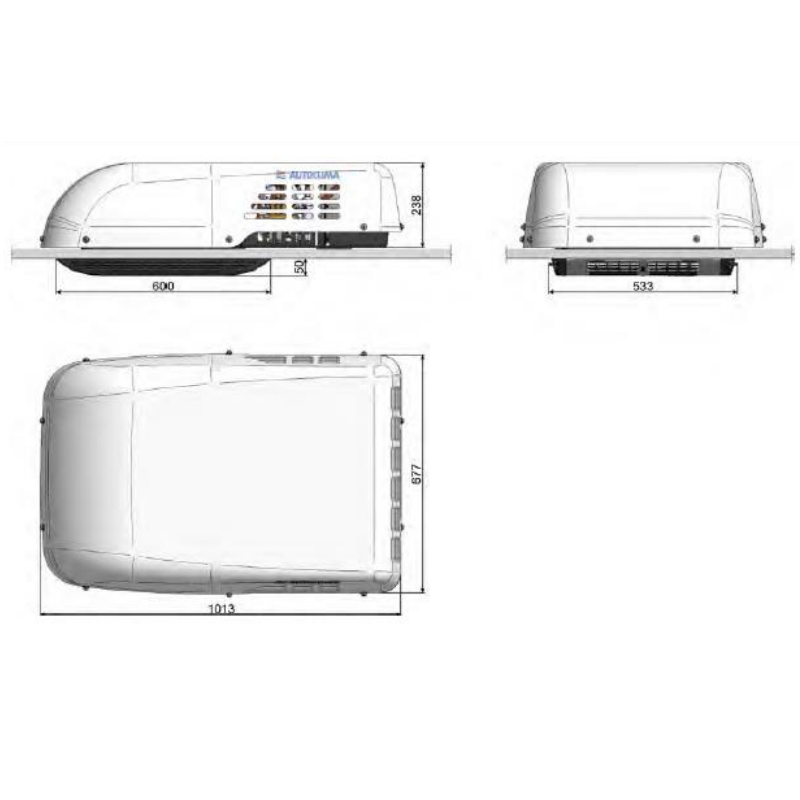 Autoclima RTEH 27, кондиционер накрышный