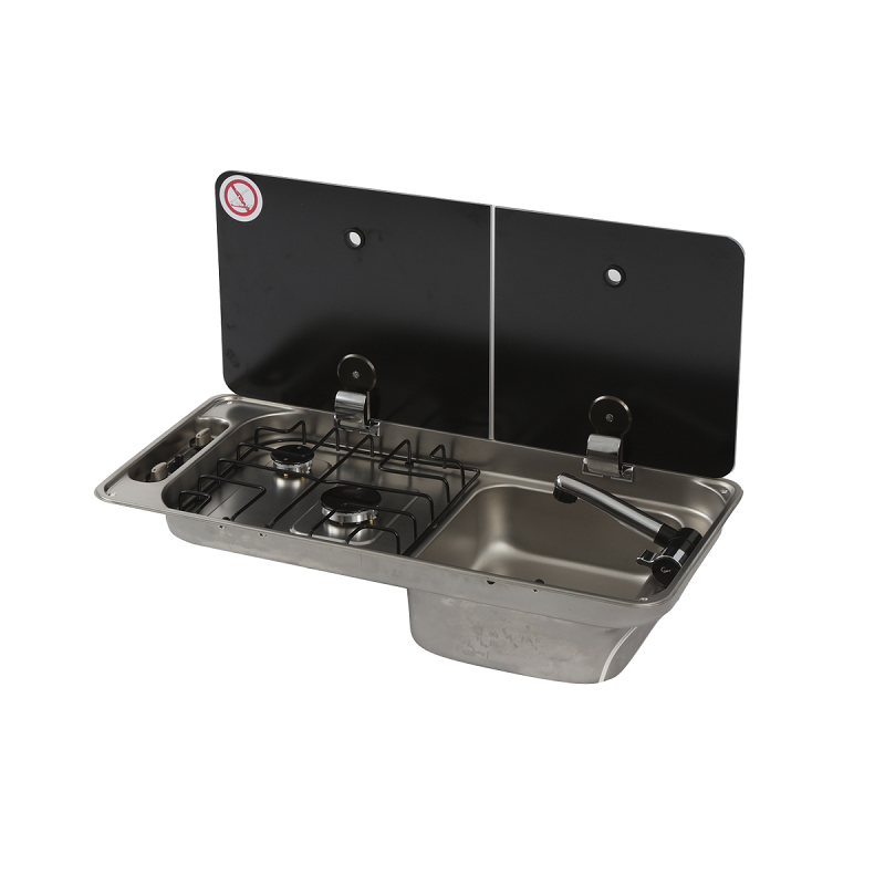 Газовая плита Can FL 1401, с раковиной