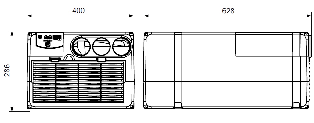 Dometic FreshWell 3000 Напольный кондиционер для автодома и кемпера