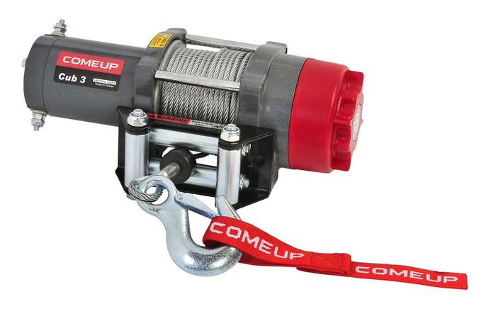 Come Up Cub 3 (1361 кг, трос стальной), лебёдка электрическая