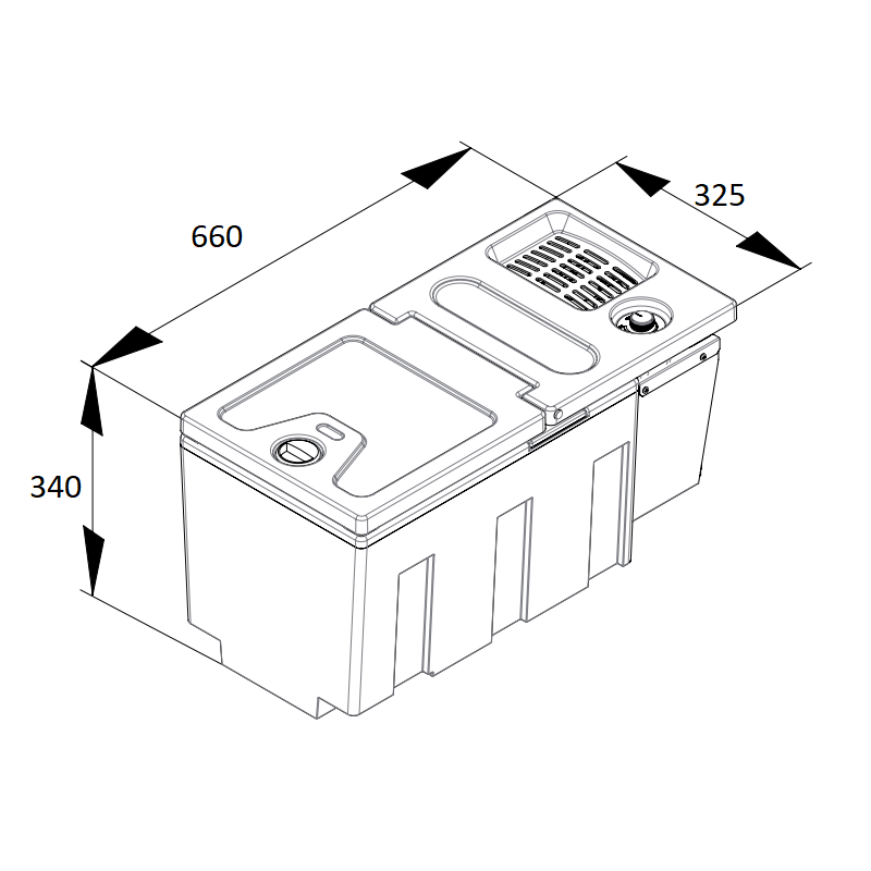 TB 27AM, для DAF XF105, Indel B, автомобильный холодильник