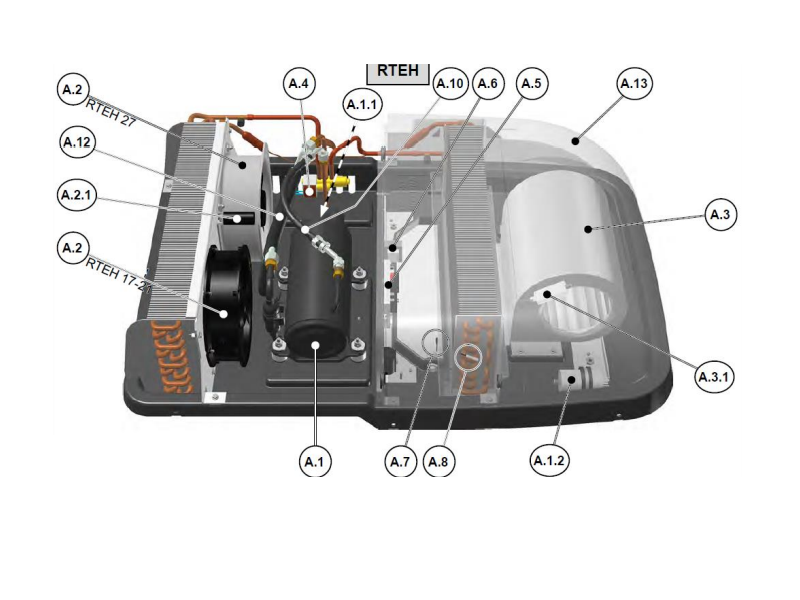 Autoclima RTEH 27, кондиционер накрышный