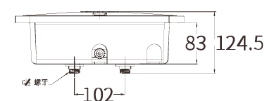 Внешний люк с душем Camper-Marine GR-WY003
