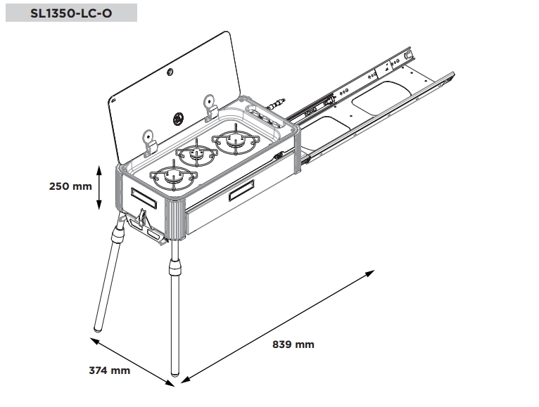 Кухонный модуль Can SL 1350.LC