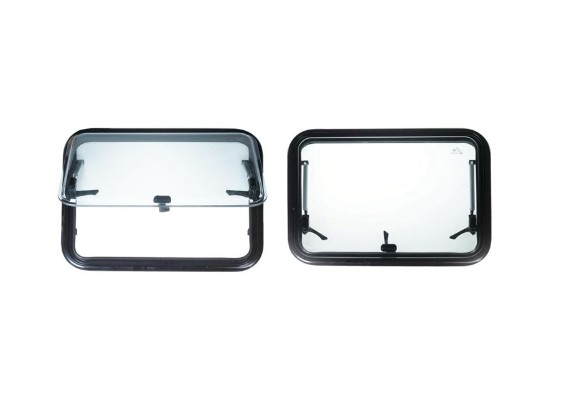 Окно откидное Sanjo 3J-EW 500x800 мм Плиссированная штора, цвет белый.