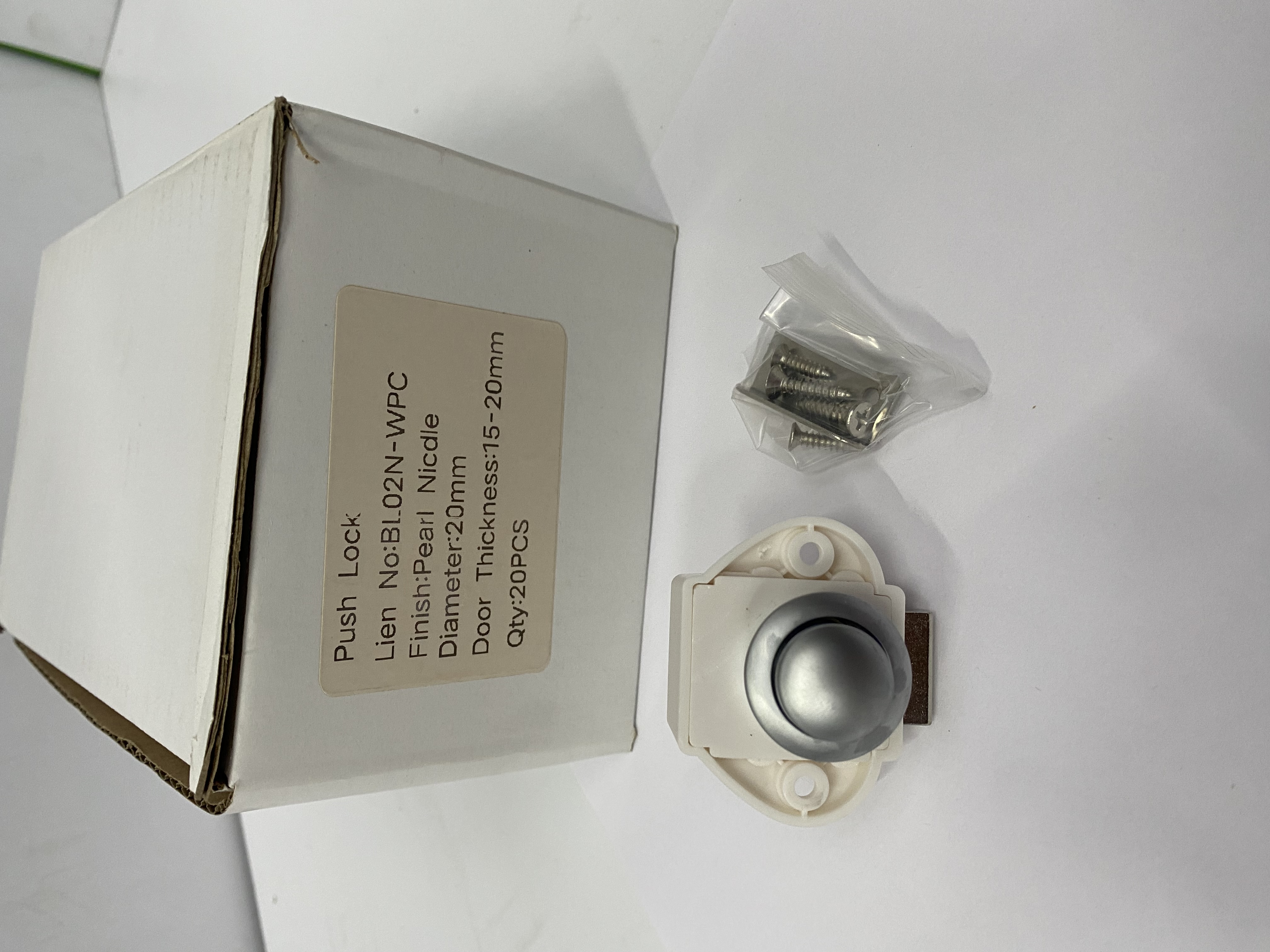 Защёлка мебельная-Furniture Lock Series BL02N-WPC