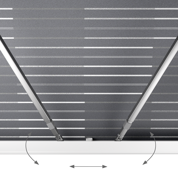 Dometic PW 1100, 2.6м, чёрная Маркиза настенная