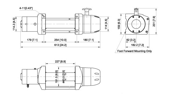Лебёдка Come Up Seal 12.5 (12В, 5670кг)
