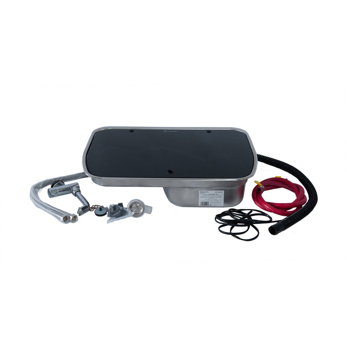 Встраиваемая варочная панель комбинированная для автодомов и яхт Libhof HSG 2445 Tap +