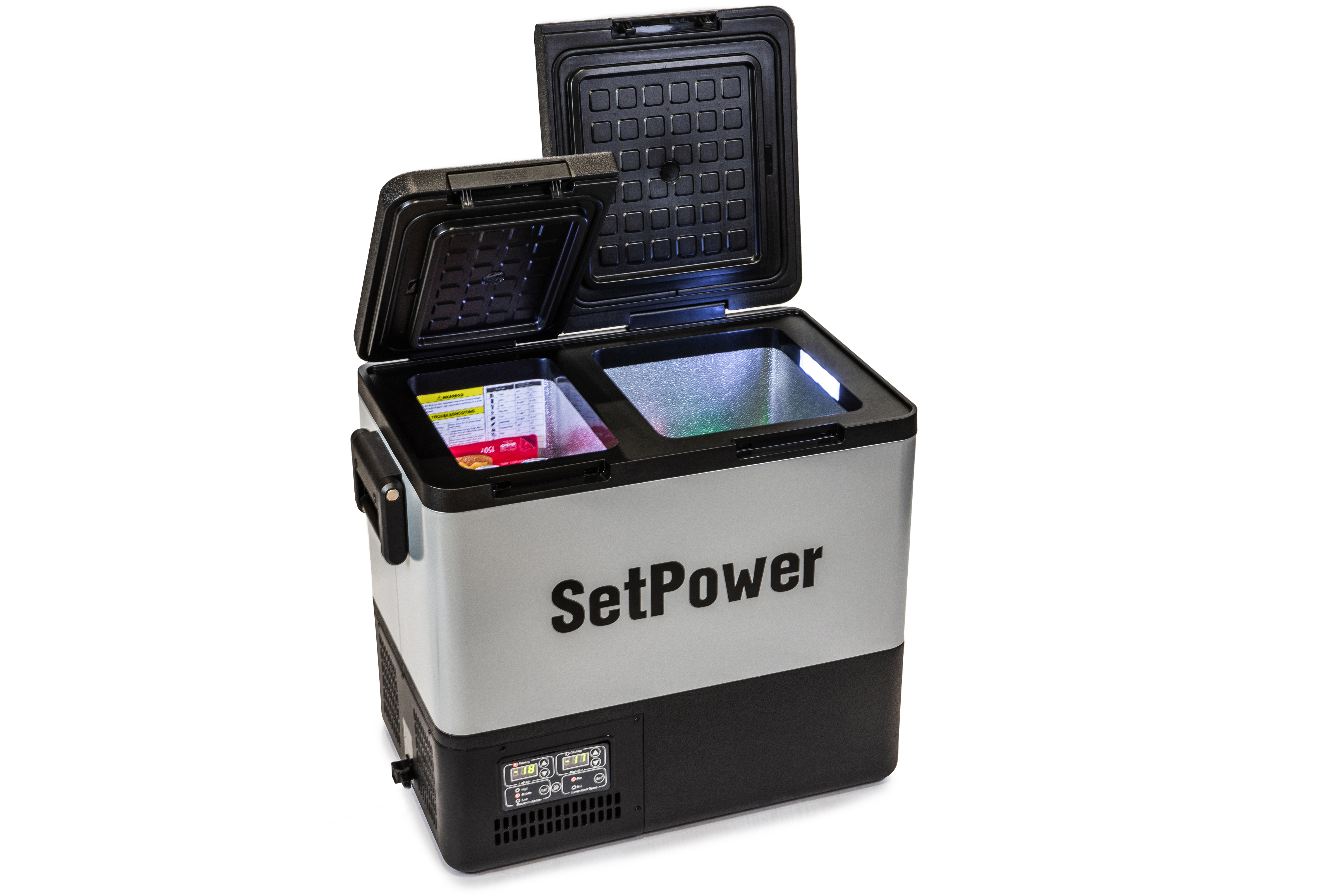 SetPower PT55 Холодильник двухкамерный 12/24В