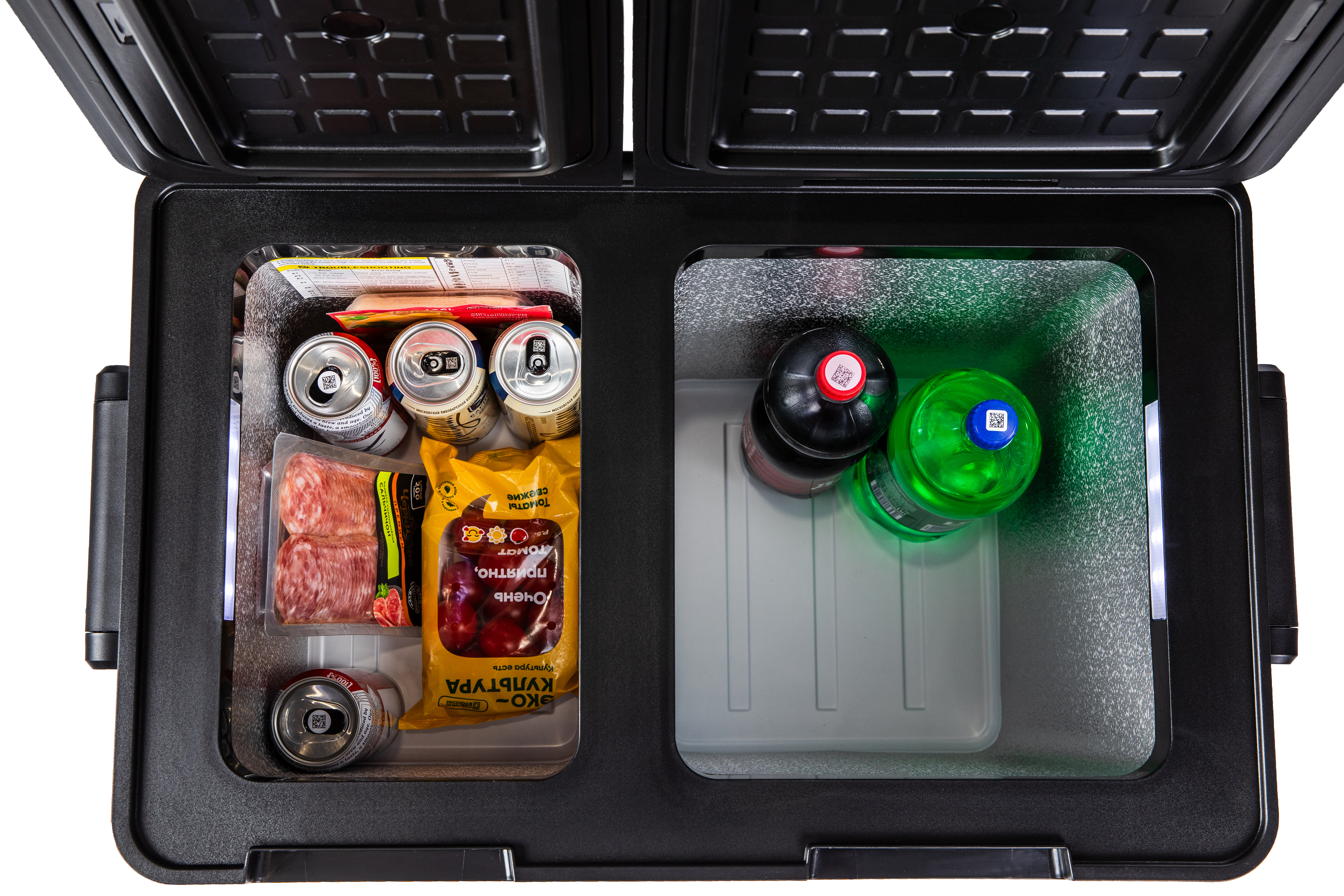 SetPower PT55 Холодильник двухкамерный 12/24В