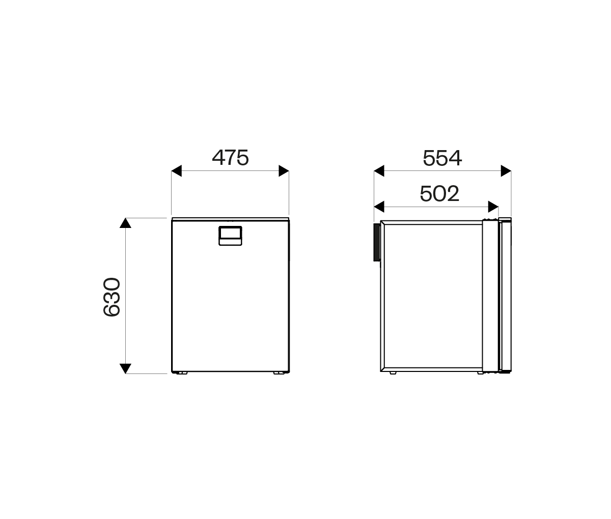 Холодильник Indel B Elite 85 OFF