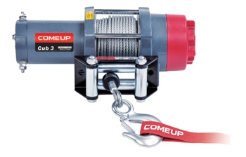 Come Up Cub 3 (1361 кг, трос стальной), лебёдка электрическая