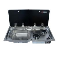 Встраиваемая варочная панель комбинированная для автодомов и яхт Libhof MO 9722L Tap+