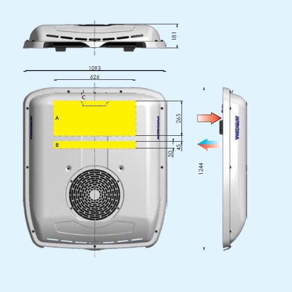 RT 110, 12В, Autoclima, кондиционер-моноблок