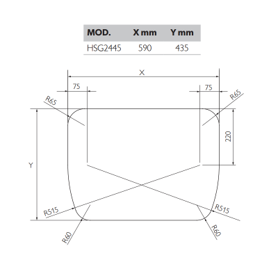 Варочная панель газовая HSG 2445, Dometic, с раковиной